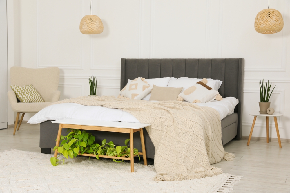 dormitor mic amenajat cozy