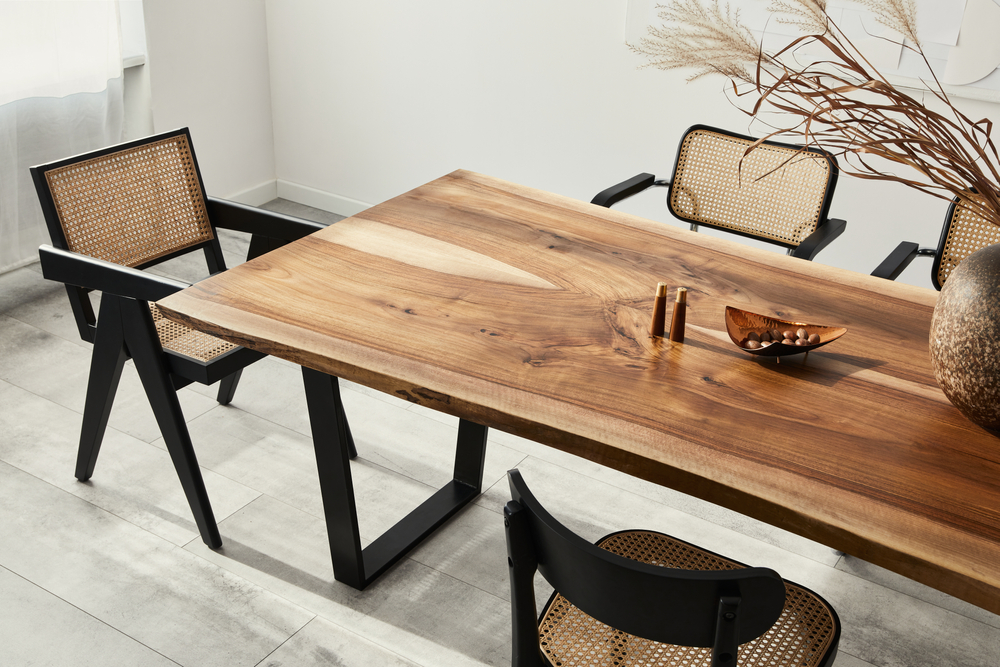amenajre zona dining in living masa scaune