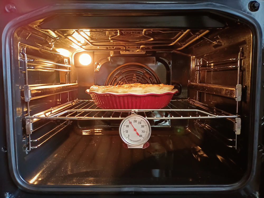 cuptor care arde verificare temperatura