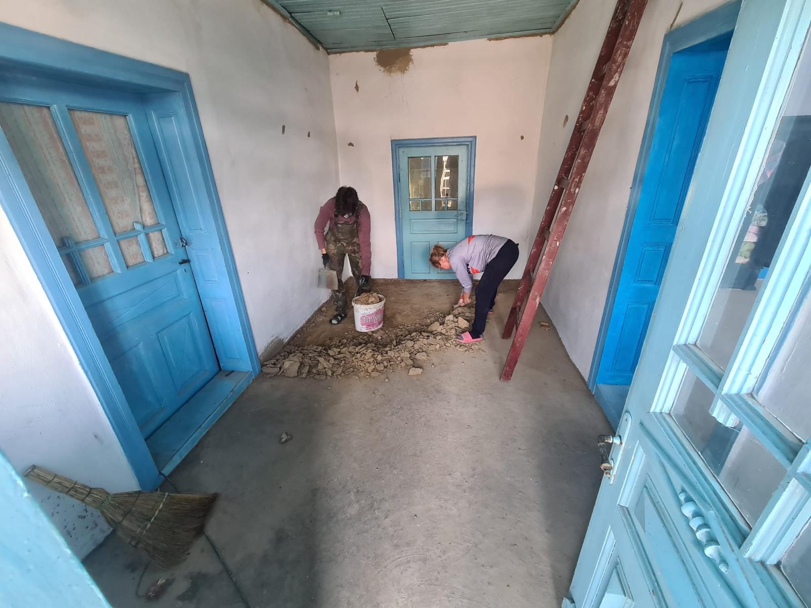 Casa respectă arhitectura specifică zonei