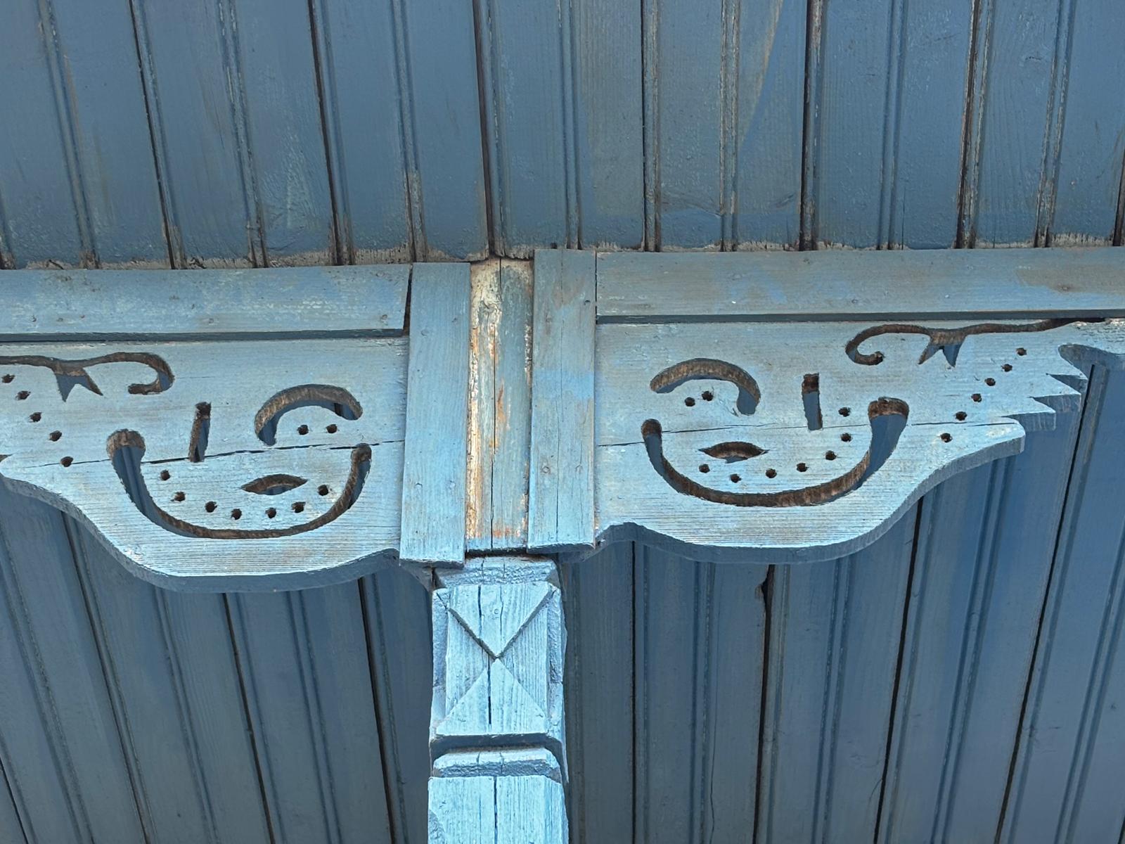 Casa respectă arhitectura specifică zonei