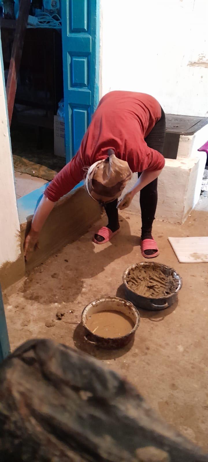 Elena și Robert au muncit tare mult la renovarea casei