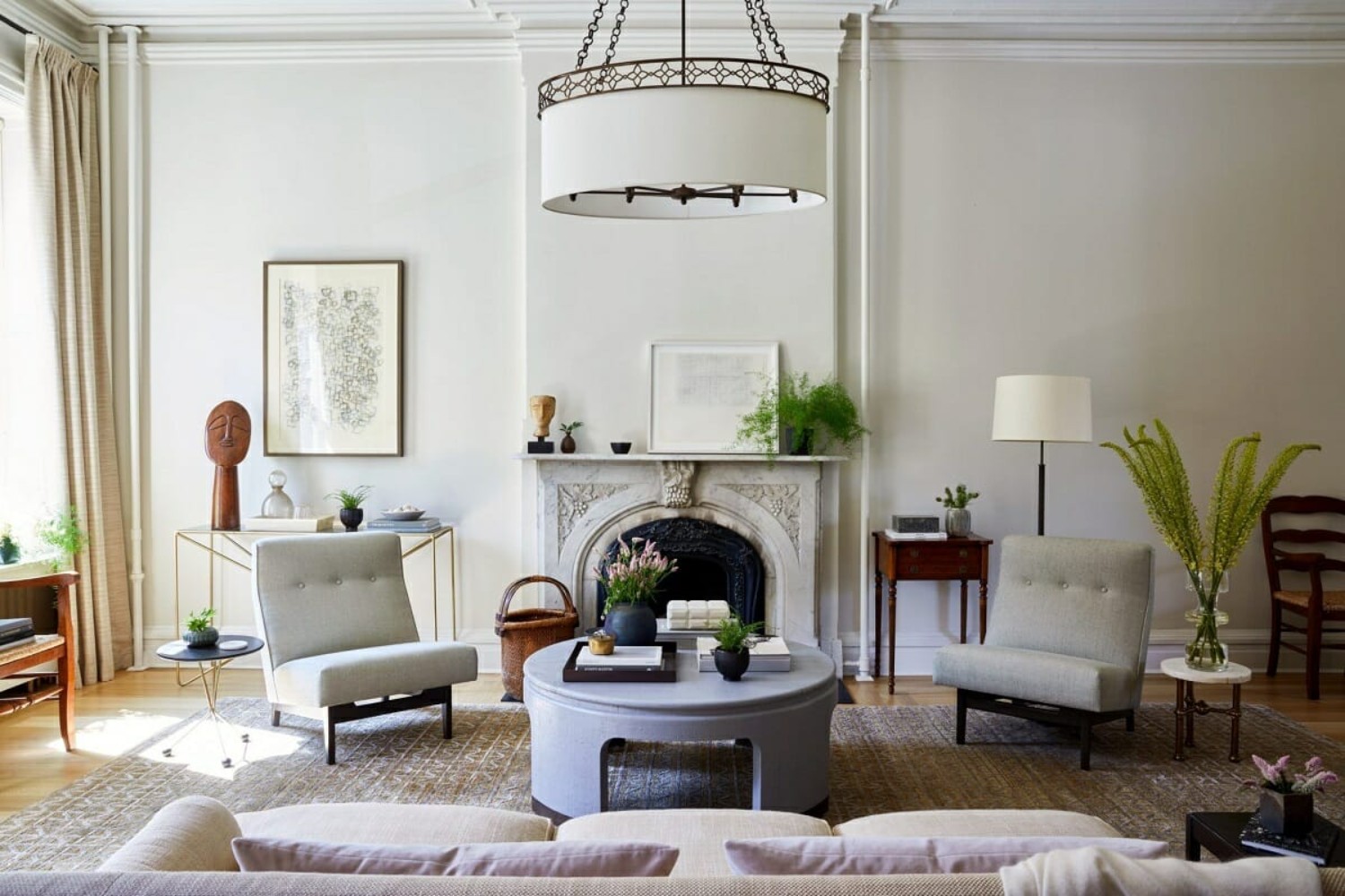 9 stilul neoclasic - living