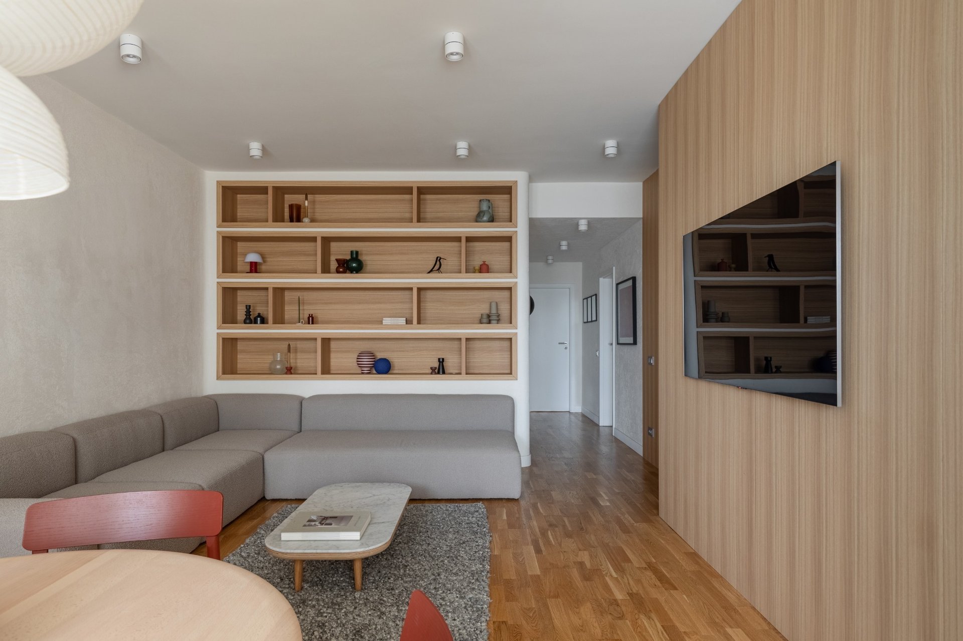 apartament București living