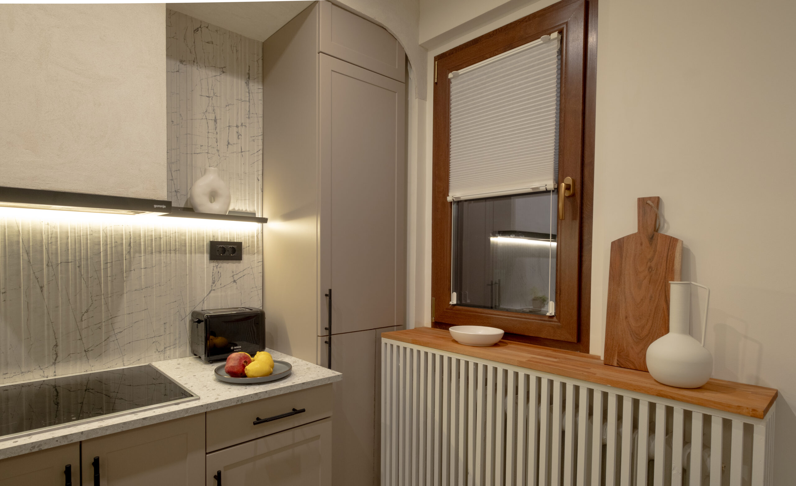 apartament Iași wabi sabi bucătărie