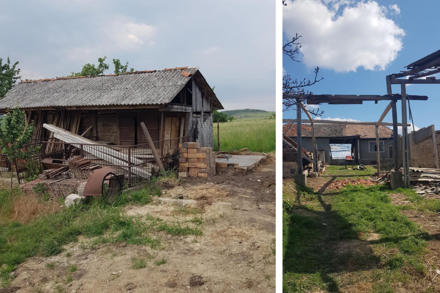 Foișorul din prezent obișnuia să fie un coteț de porci