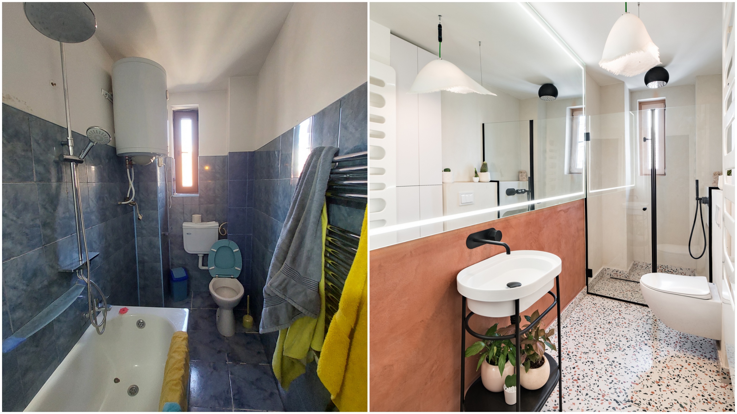 apartament interbelic București baie