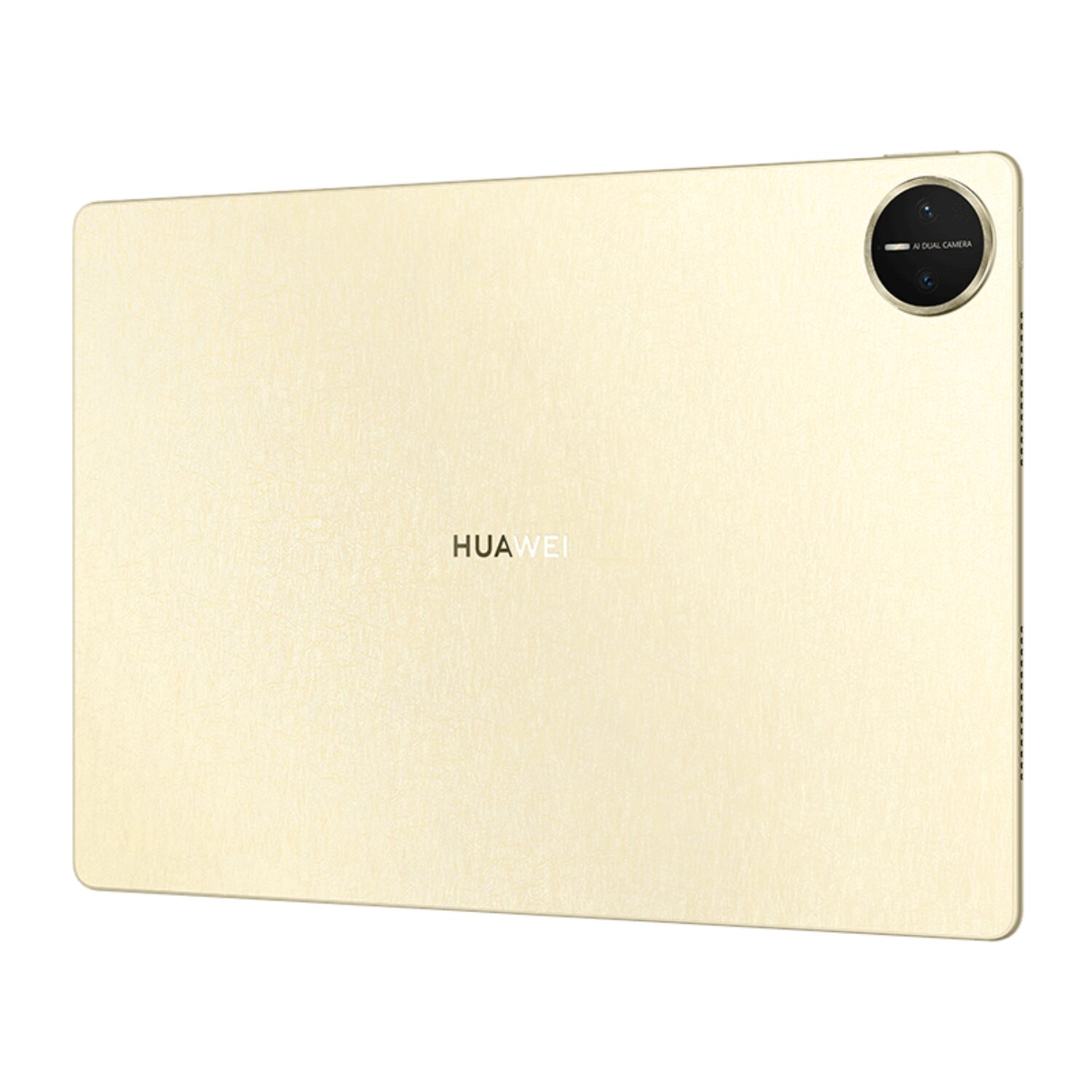 spatele tabletei huawei matepad pro 13.2 in culoarea gold
