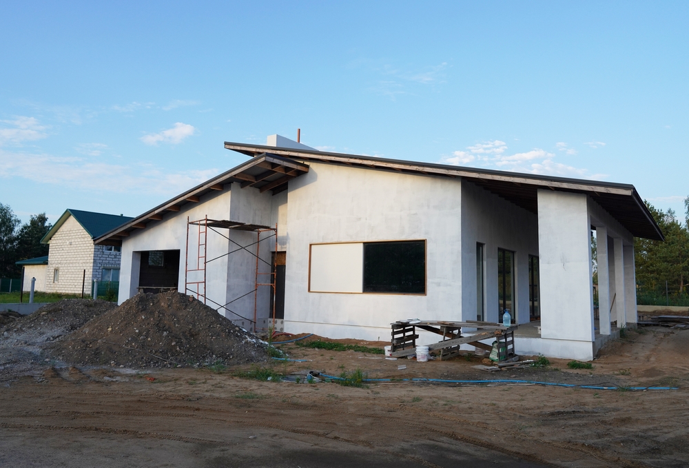casa la gri constructie